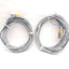 Used Lot of 2 Turck RK 4T-6 Cordset, M12 3-Pin Female to Flying Leads, 250V, 6m