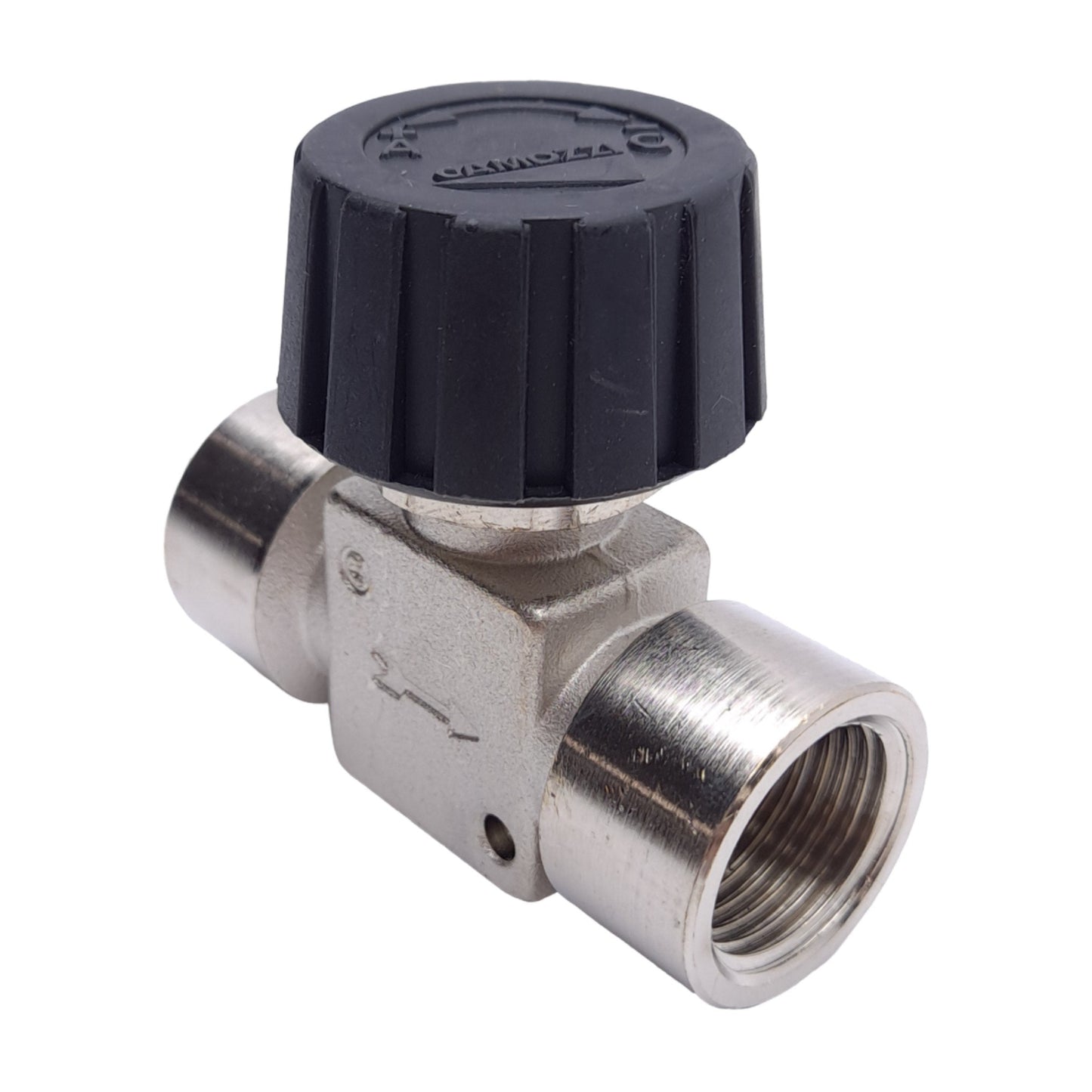 New – Open box Camozzi 2830 1/2 Flow Control Valve, G1/2 Ports, 0-145psi, Bidirectional