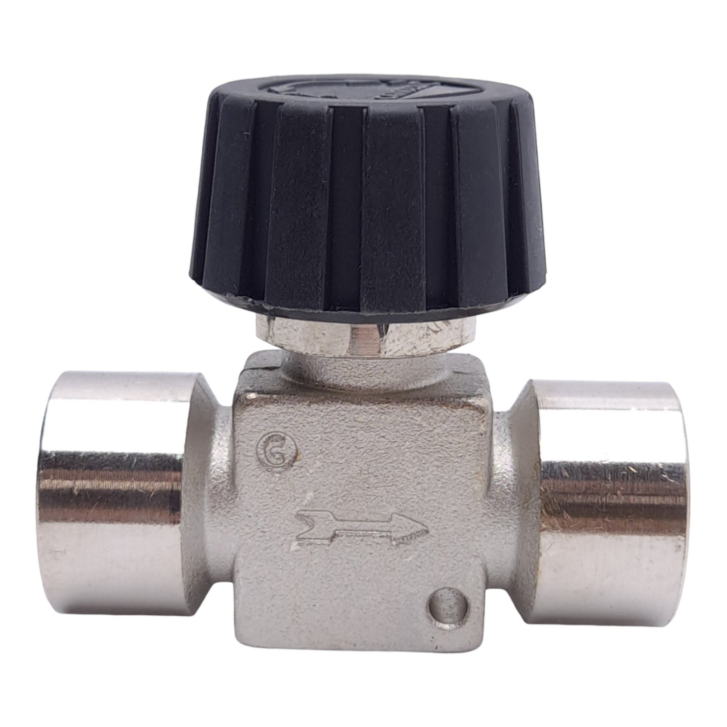 New – Open box Camozzi 2830 1/2 Flow Control Valve, G1/2 Ports, 0-145psi, Bidirectional