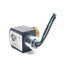 Used Parker 02F20C1108A1F4C80 Solenoid Valve, 1/8in NPT, 80Psi, 2-Way NC, 24VDC Coil