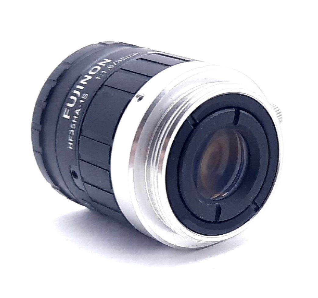 New Fujinon HF35HA-1S Manual Iris C-Mount Lens 35mm F1.6-F22 M25.5 × 0.5mm