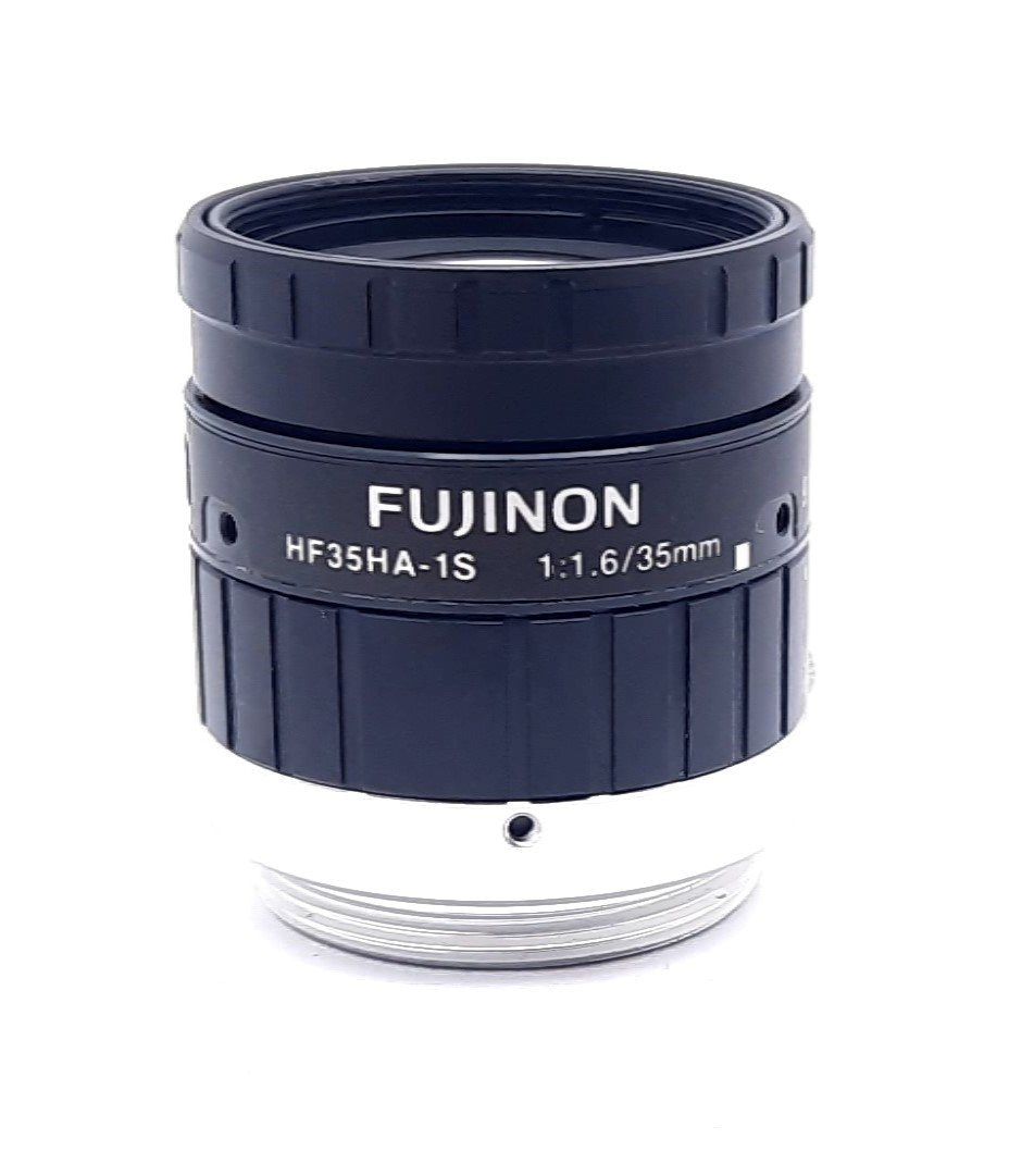 New Fujinon HF35HA-1S Manual Iris C-Mount Lens 35mm F1.6-F22 M25.5 × 0.5mm