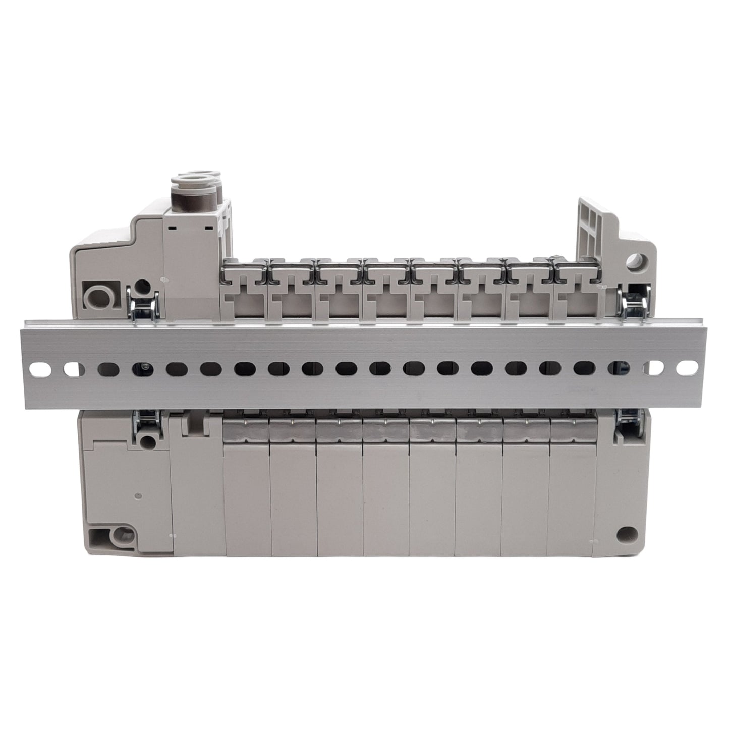 New SMC SS5Q23-08FD0-DB Pneumatic Manifold, 8-Station, ø10mm One-touch, 25-Pin D-Sub