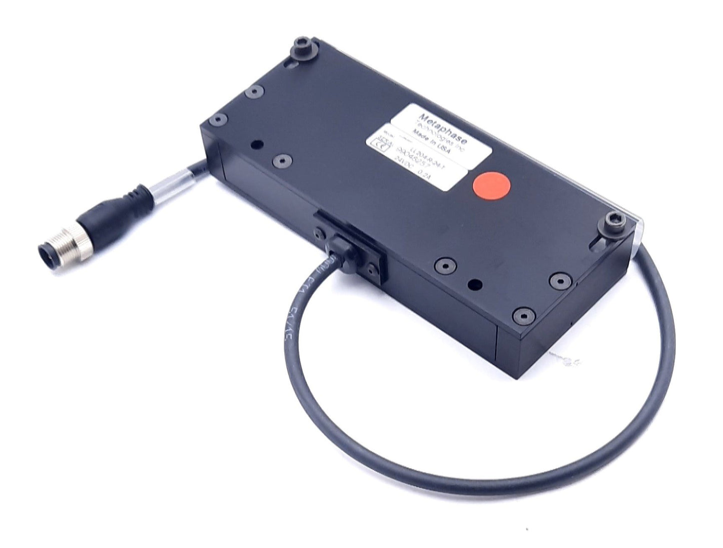 New – Open box Metaphase LL204-R-24-T Line Light Red 24VDC, 0.2A, 220,000Lux