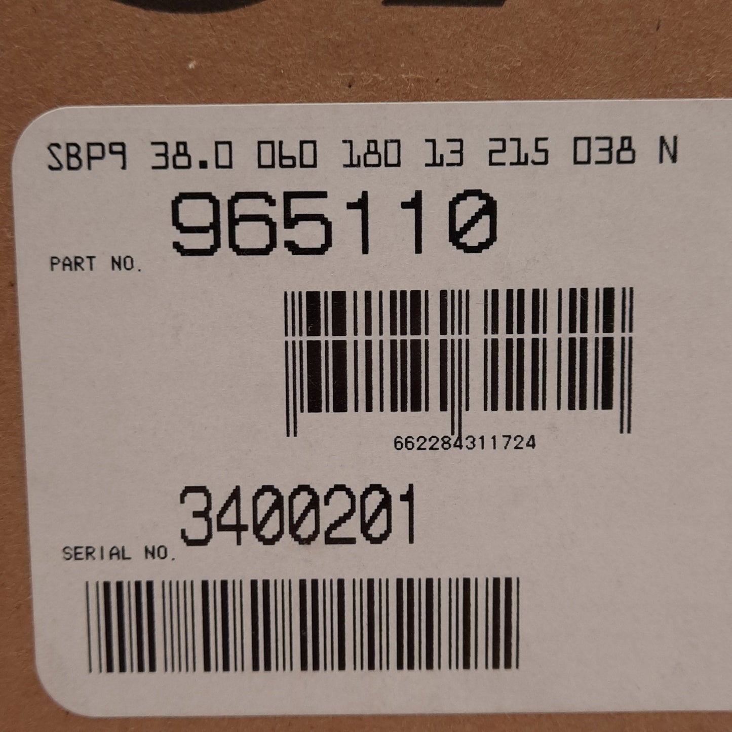 New Nexen 965110 Spring Engaged Servomotor Brake, ø38mm Shaft/Bore, 1/8in NPT Port