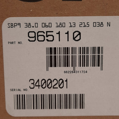 New Nexen 965110 Spring Engaged Servomotor Brake, ø38mm Shaft/Bore, 1/8in NPT Port