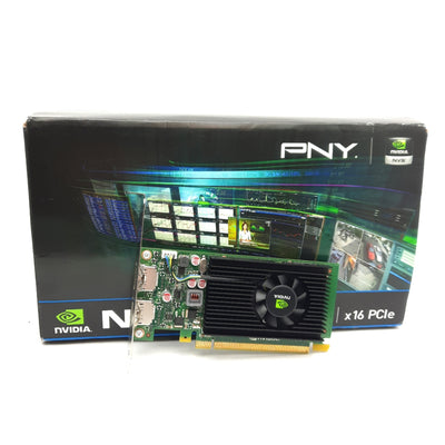 New Nvidia PNY NVS310 Graphics Card, x2 Display Ports, 1GB DDR3, 2.7in H x 5.7in L