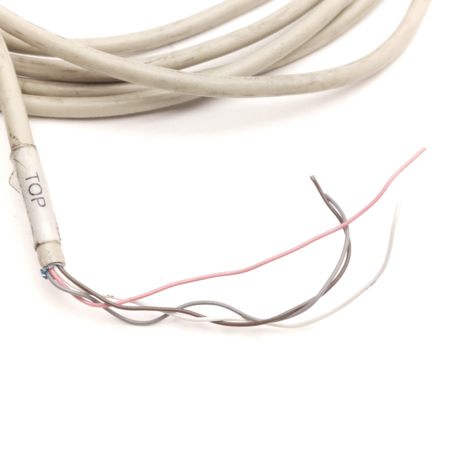 Used Cognex COG-IO-CBL-6P Standard Low Voltage I/O Cable, Hirose 6-Pin, 10Ft Length