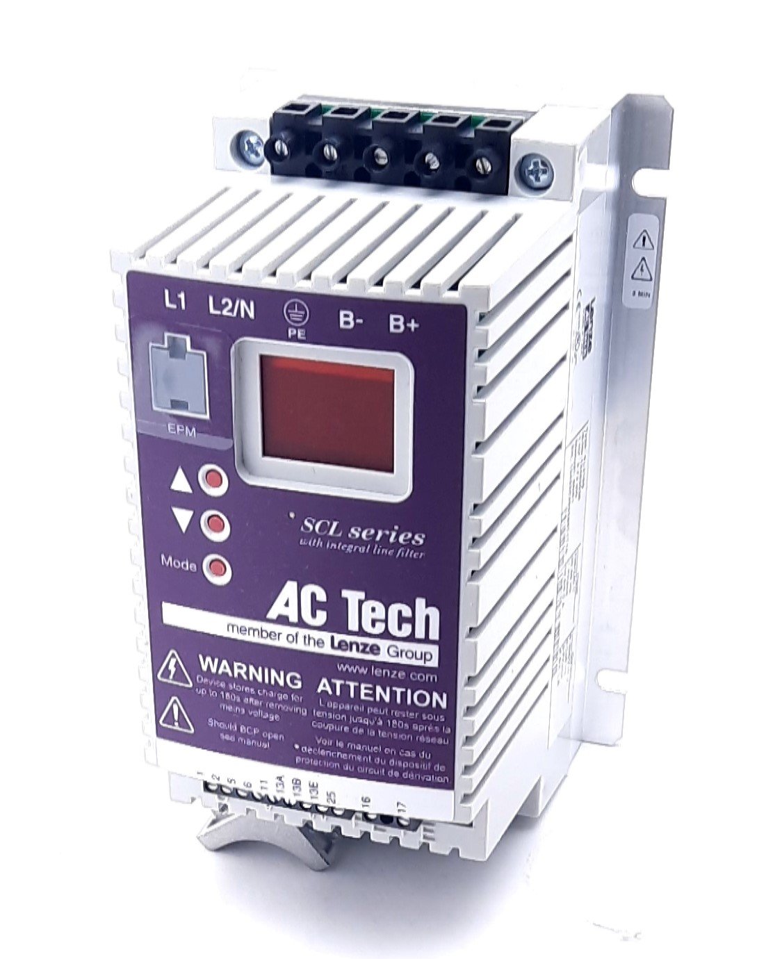 New Lenze SL210S Enclosed Variable Frequency Drive 1 Phase Input 208–240VAC 1Hp