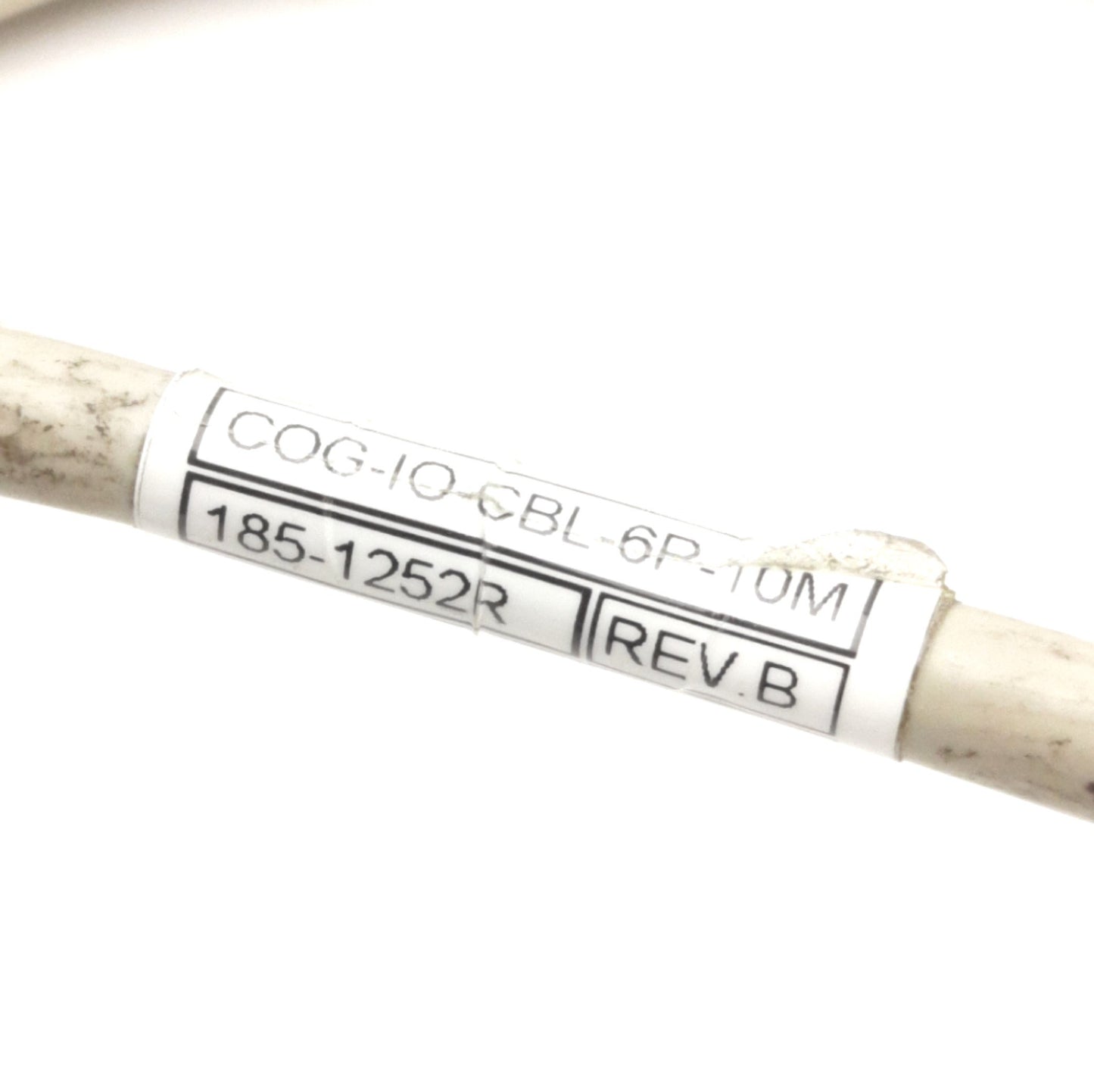 Used Cognex COG-IO-CBL-6P Standard Low Voltage I/O Cable, Hirose 6-Pin, 15Ft Length