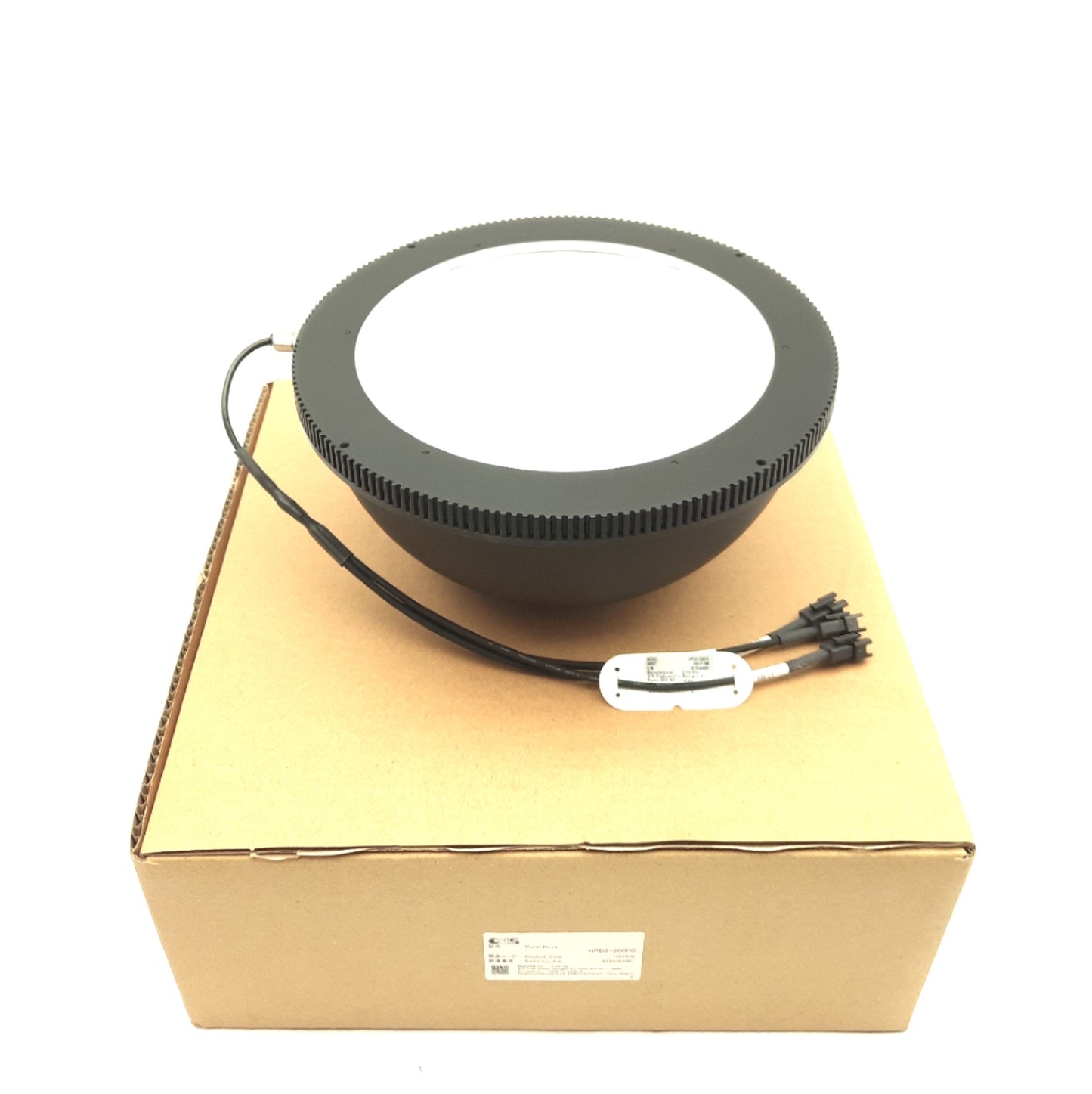 Used CCS HPD2-200FC Machine Vision Dome Light, 24VDC, Red/Green/Blue (RGB), 216mm OD