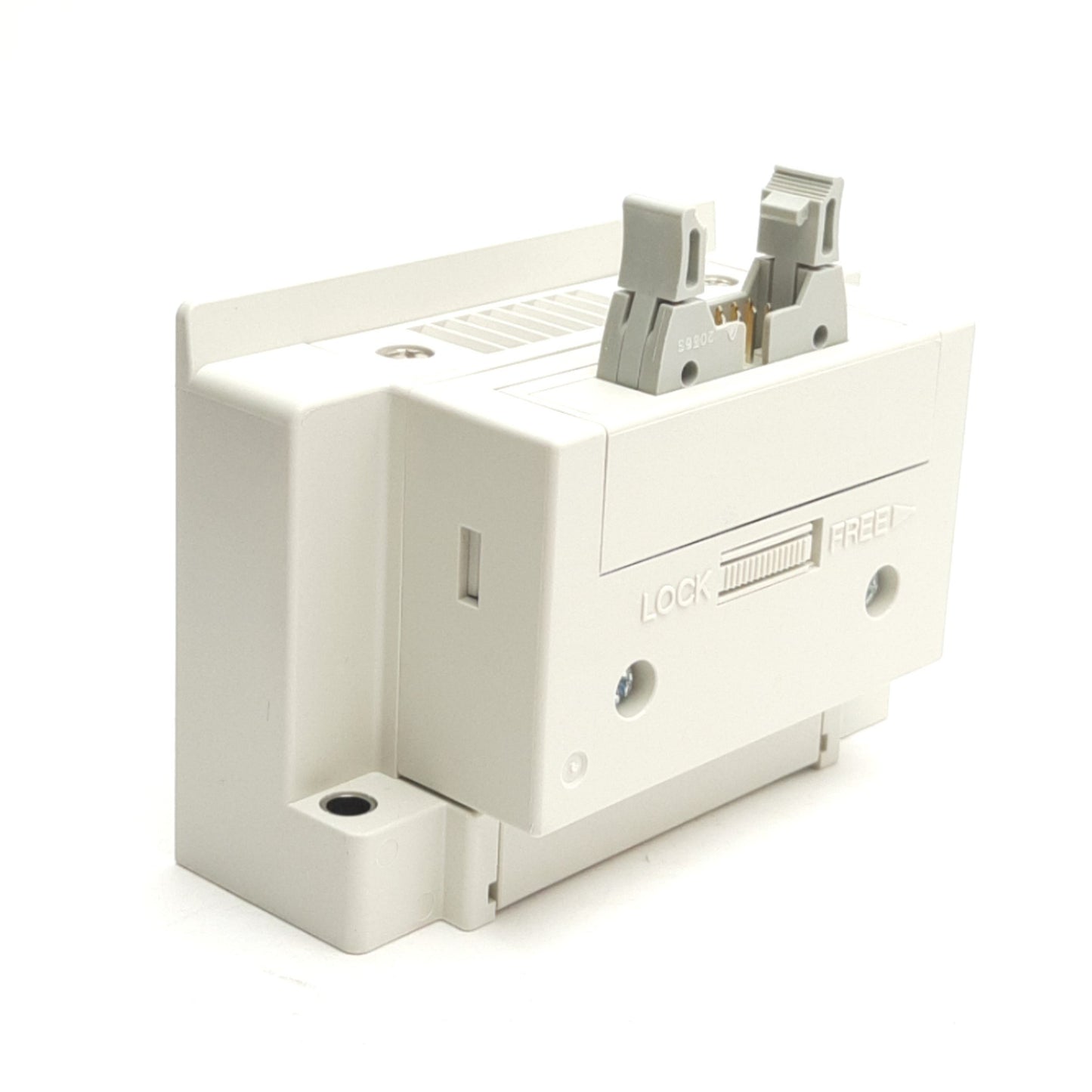 New – Open box SMC SY30M-1-14AS1-N9 Manifold End Block, 10-Pin Ribbon Connector, 5/16in P2C