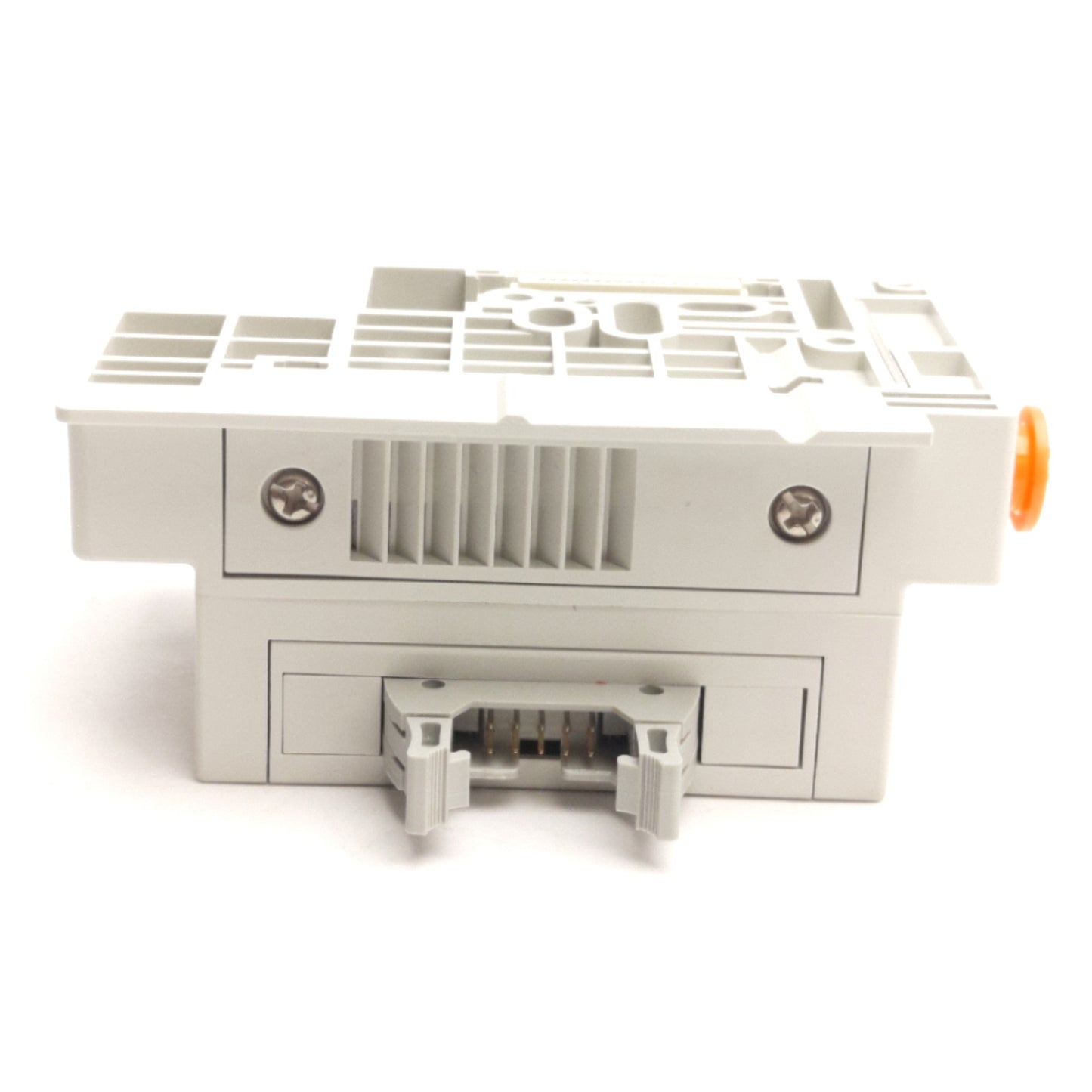 New – Open box SMC SY30M-1-14AS1-N9 Manifold End Block, 10-Pin Ribbon Connector, 5/16in P2C