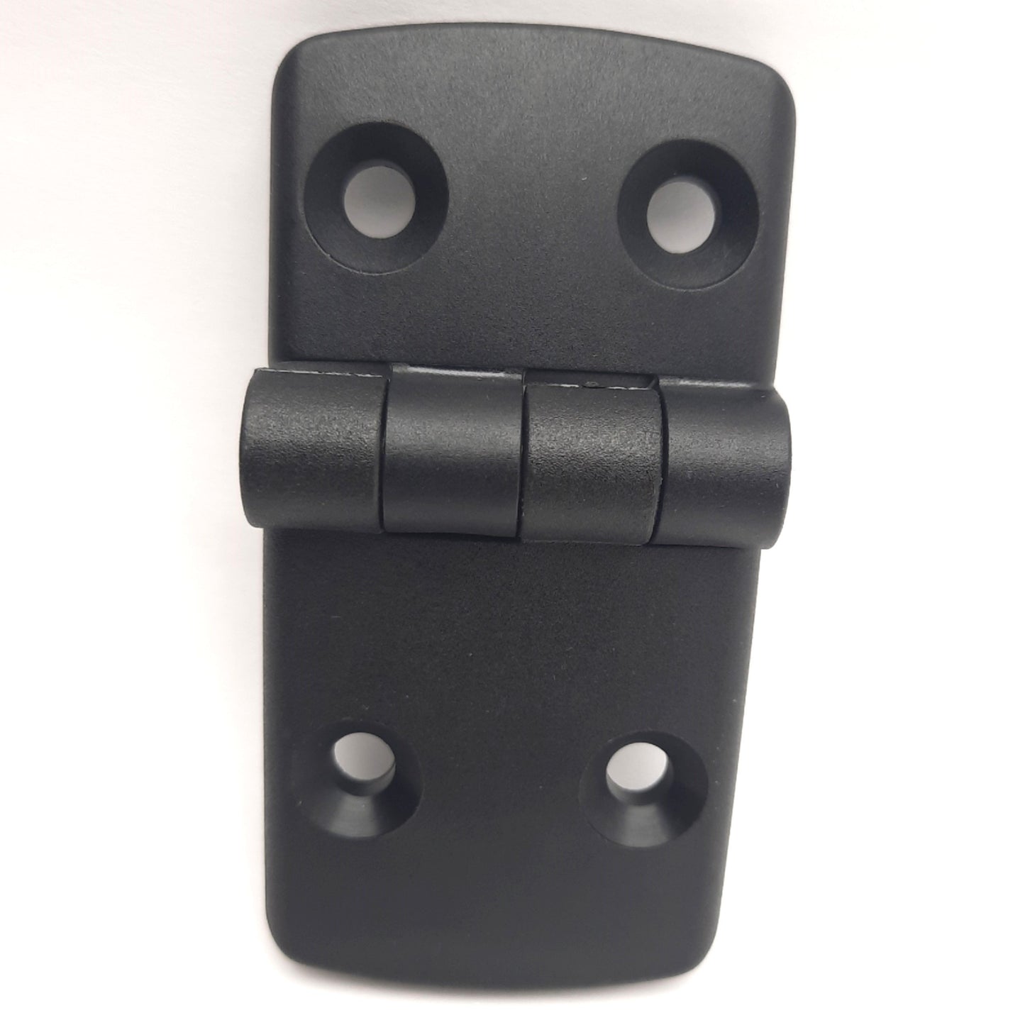 New – Open box Lot of 6 MayTec 1.62.448.22/32 Hinge, 95mm Length, 48mm Width, 6mm hole, Plastic