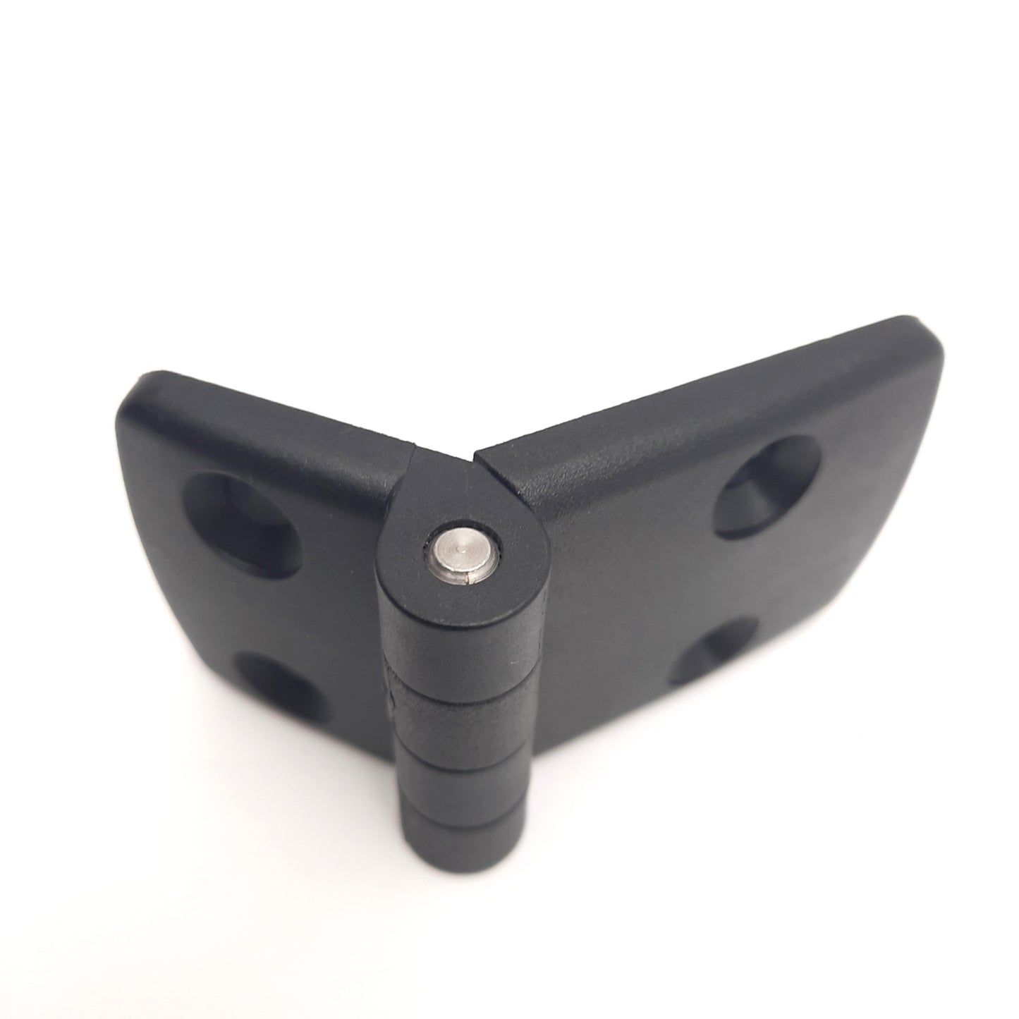 New – Open box Lot of 6 MayTec 1.62.448.22/32 Hinge, 95mm Length, 48mm Width, 6mm hole, Plastic