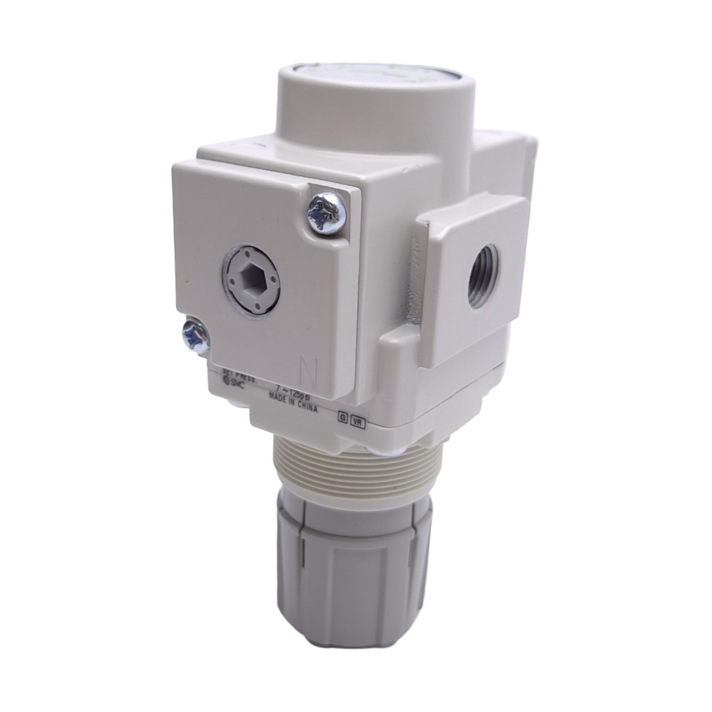 New – Open box Lot of 2 SMC AR20-N01-RZ-B Regulator, 1/8in NPT, 0.05-0.85MPa Set Pressure