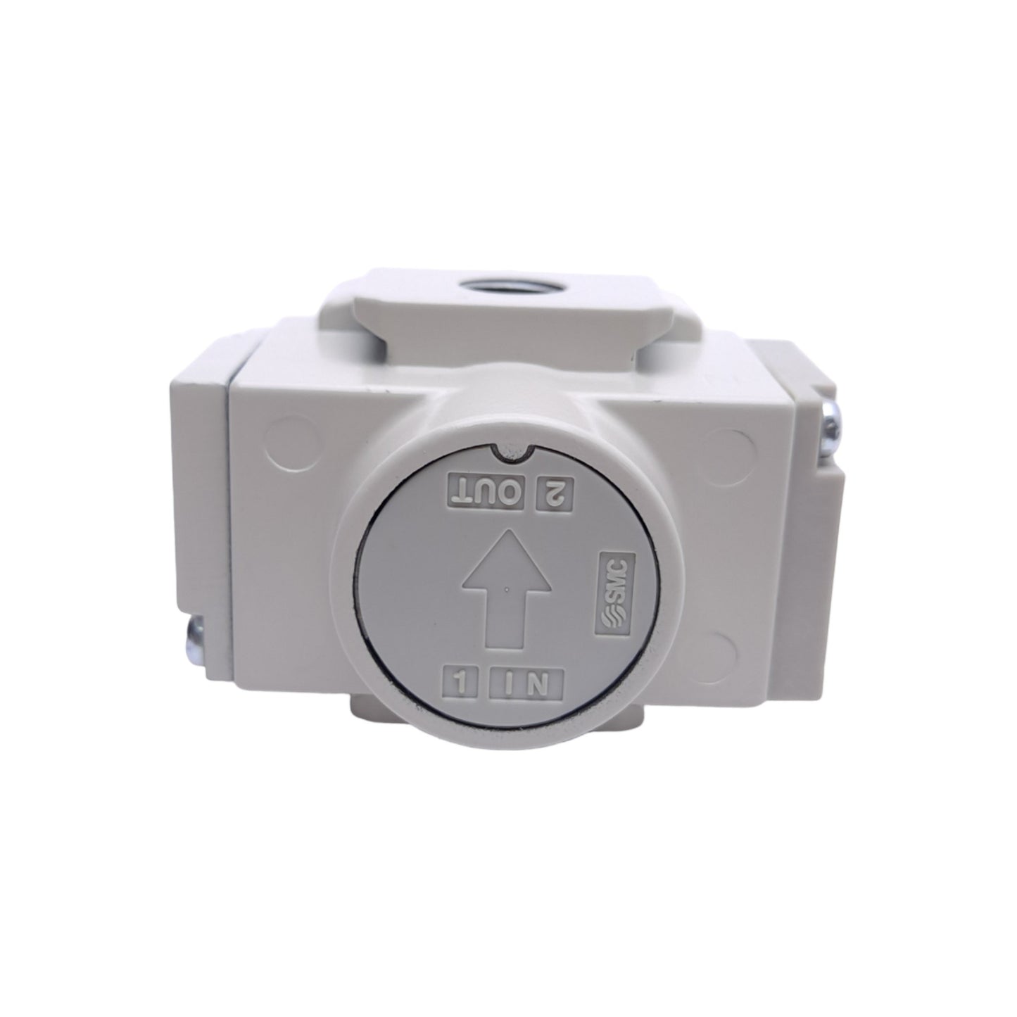 New – Open box Lot of 2 SMC AR20-N01-RZ-B Regulator, 1/8in NPT, 0.05-0.85MPa Set Pressure