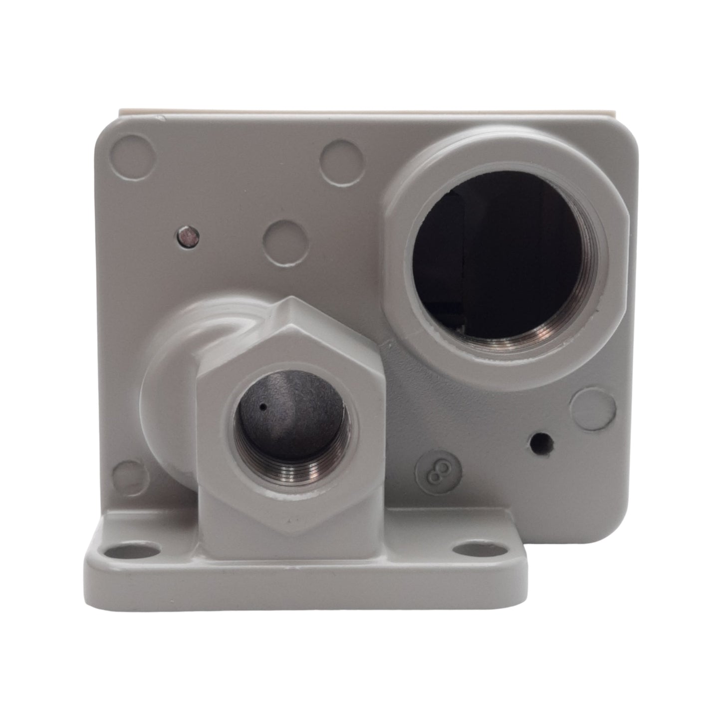 New SMC IS3000-02 Pneumatic Pressure Switch, 125/250VAC/30VDC, 0.1-0.7MPa, Rc1/4