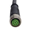 New Murr Elektronik 7000-08961-6960200 Cordset, 30VAC/DC 1.5A, 8-Pin M8 Female, 2m