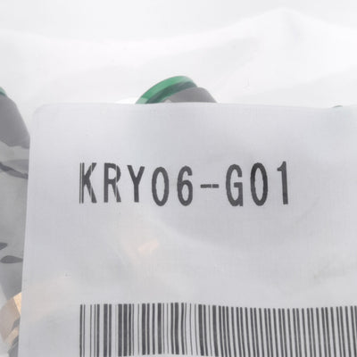 New Lot of 10 SMC KRY06-G01 Flame Resistant Male Run Tee Fitting ø6mm One-Touch G1/8