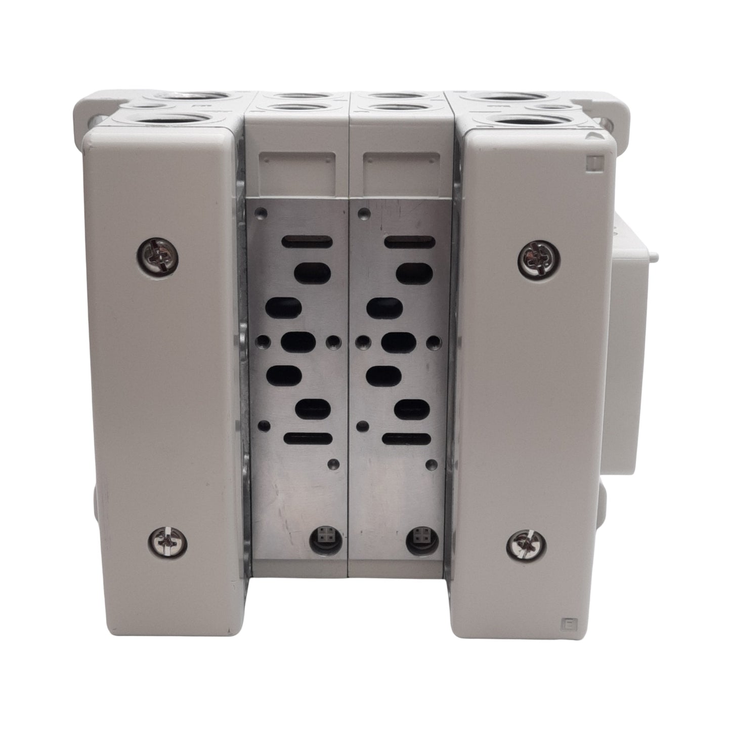 New – Open box SMC VV8012-03F-SD0-W1 Pneumatic Serial Interface Manifold, 2-Station, G3/8