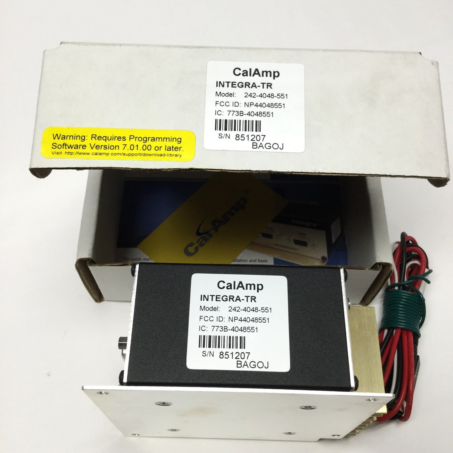 New – Open box CalAmp 242-4048-551 Integra-TR Serial Wireless Modem 440-476MHz, 6.25/12.5kHz