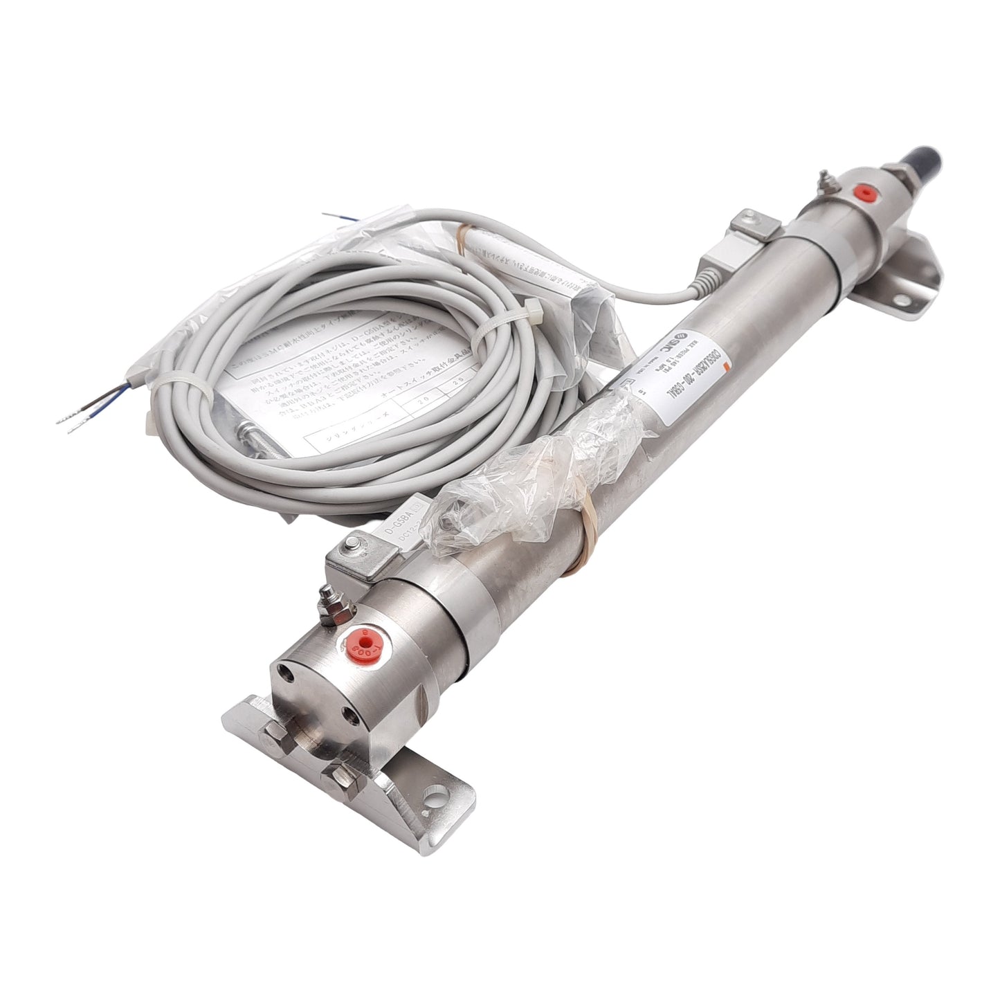 New – Open box SMC CDG5LA25SR-200-G5BAL Stainless Steel Cylinder, ø25mm Bore, 200mm Stroke, M5