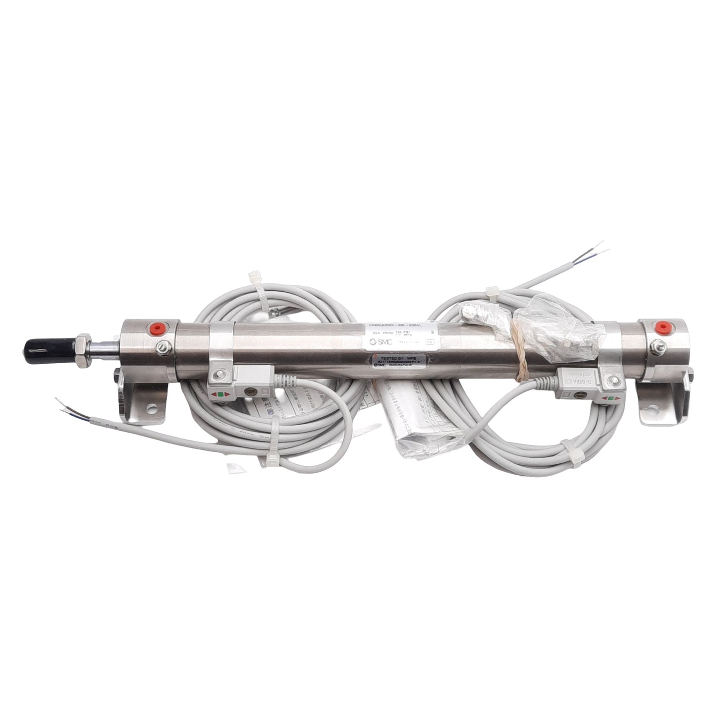 New – Open box SMC CDG5LA25SR-200-G5BAL Stainless Steel Cylinder, ø25mm Bore, 200mm Stroke, M5