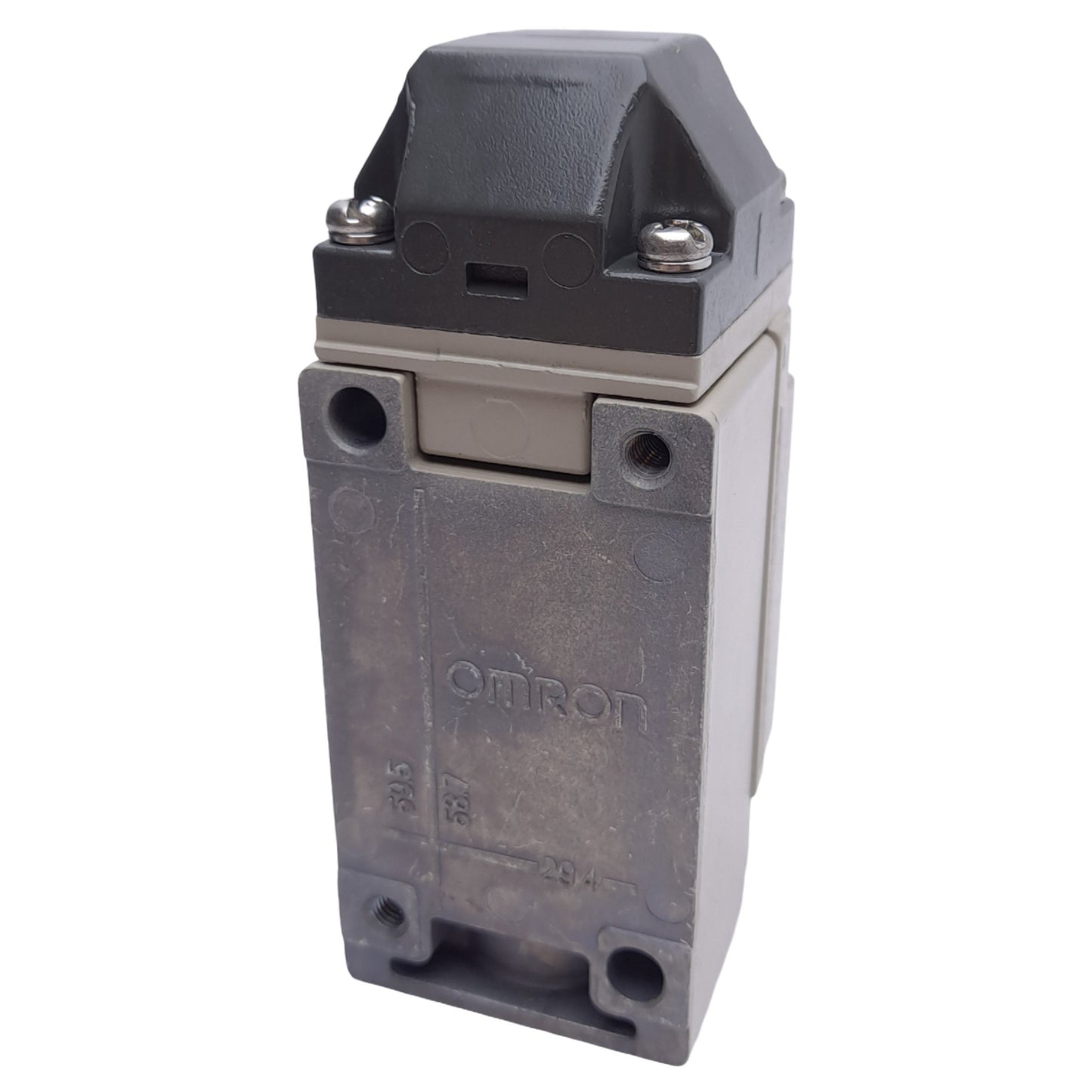 New Omron D4A-2501N Limit Switch, DPDT, Side Rotary Actuator, 1/2in NPT Conduit