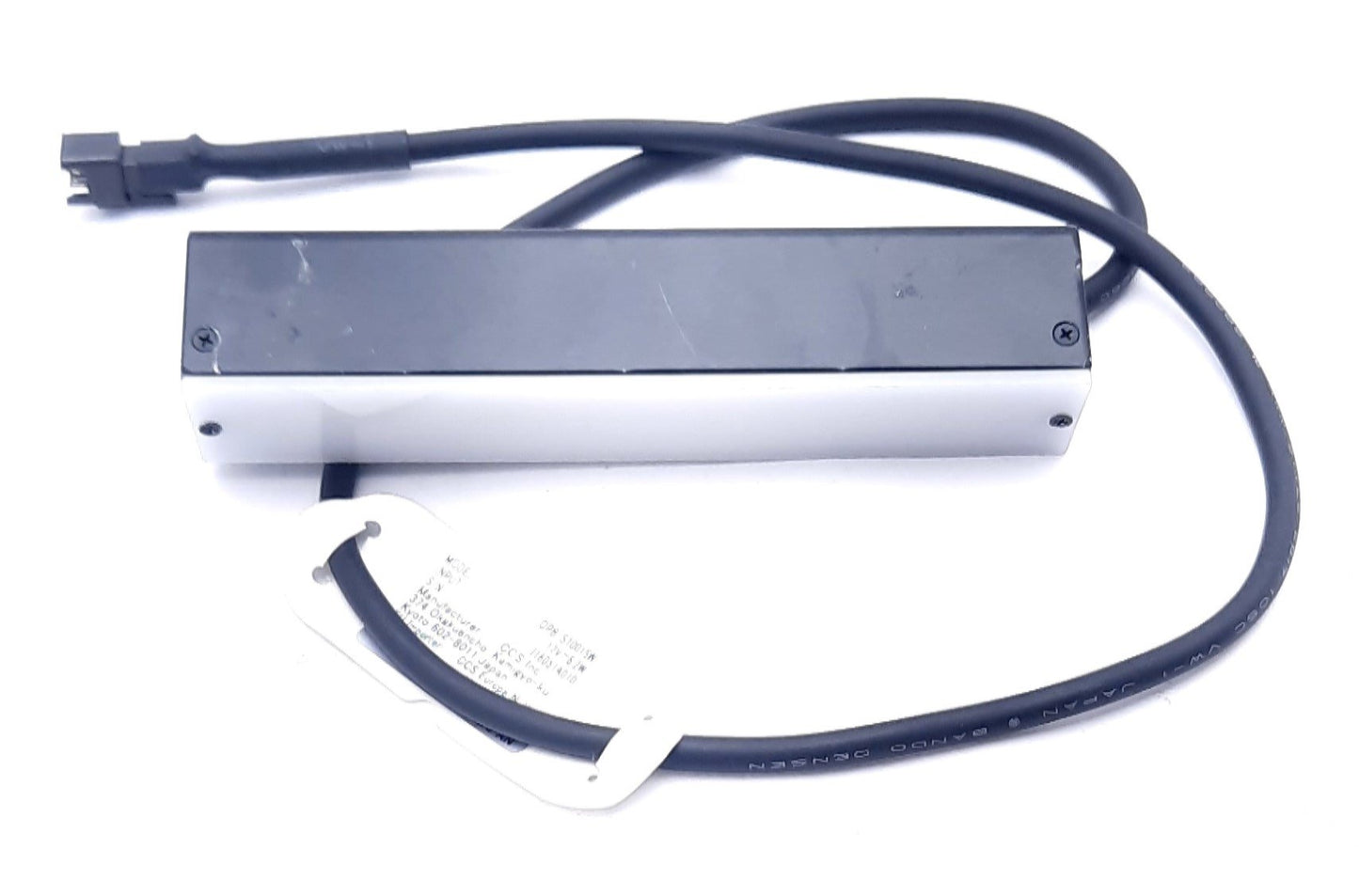 Used CCS OPB-S10015W Sensing Bar Lighting 12VDC, 6.2W, 110mm x 18.6mm x 23.3mm