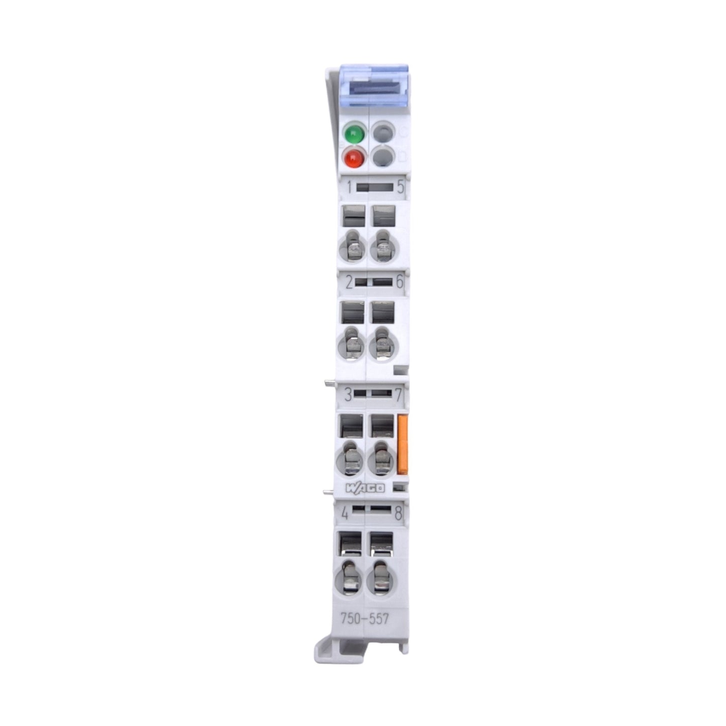 New Wago 750-557 Analog Output Module, 4-Channel, ±10VDC Signal, DIN Rail