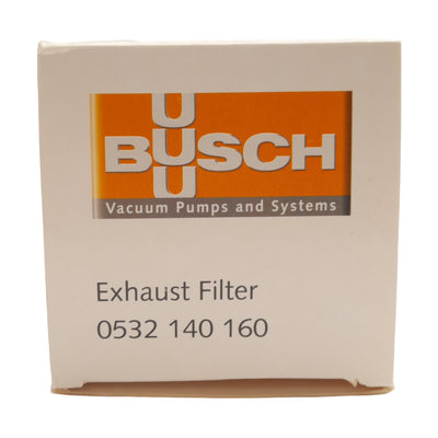 New Busch 0532 140 160 Vacuum Pump Oil Mist Separator Exhaust Filter, ø72mm x 500mm