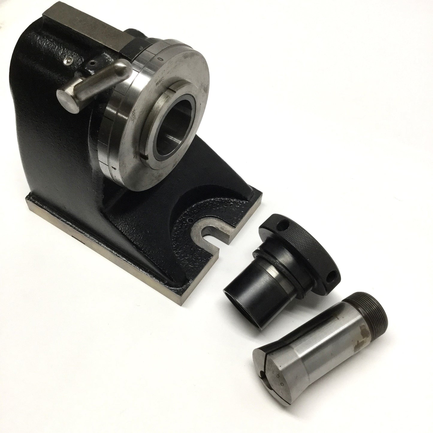 Used Hardinge H-4 Horizontal 5C Collet Indexer Fixture 24-Position Ø1-1/16" Capacity