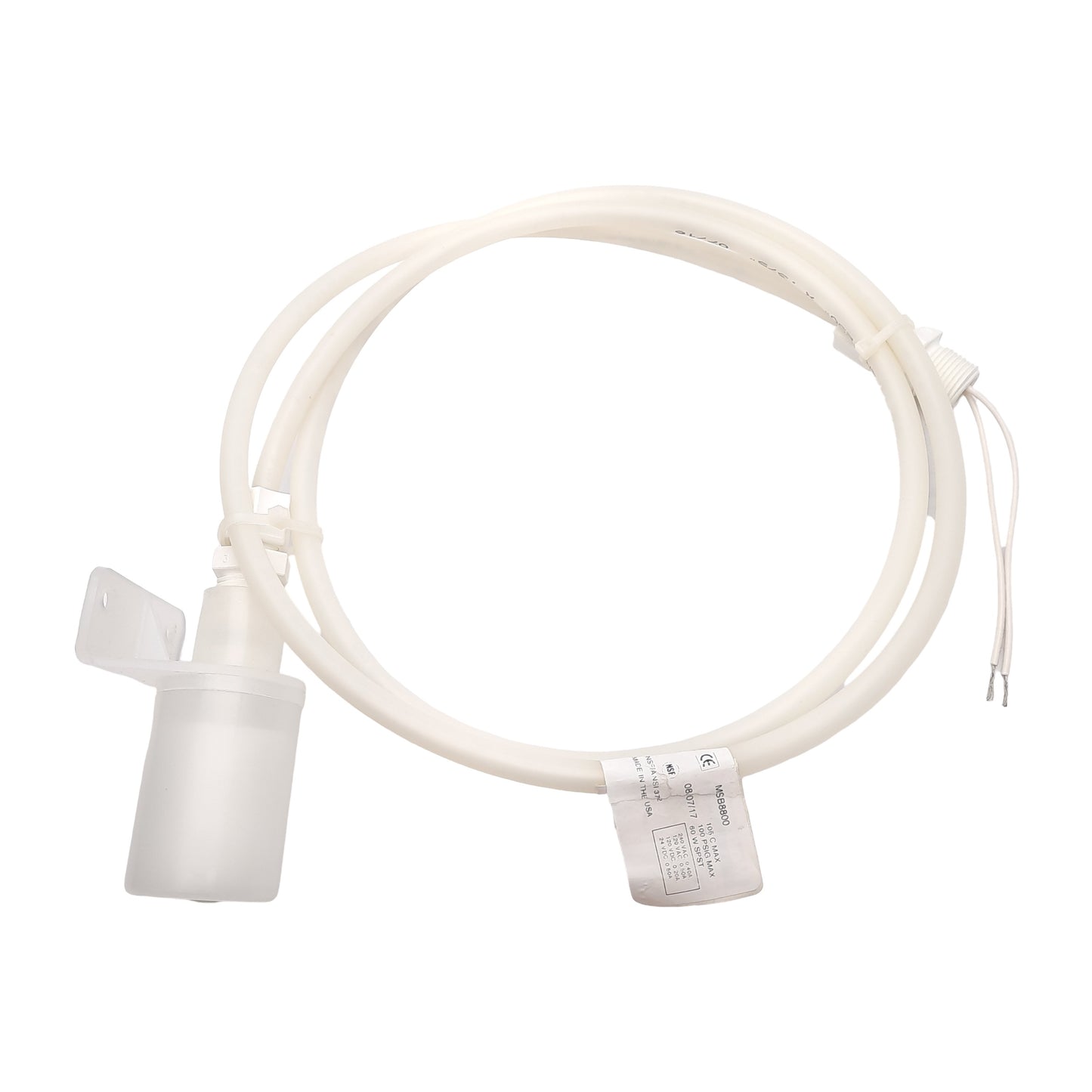 New – Open box Madison MSB8800 Single Point Level Switch, SPST, 240VAC/120VDC, 100PSIG, 105°C