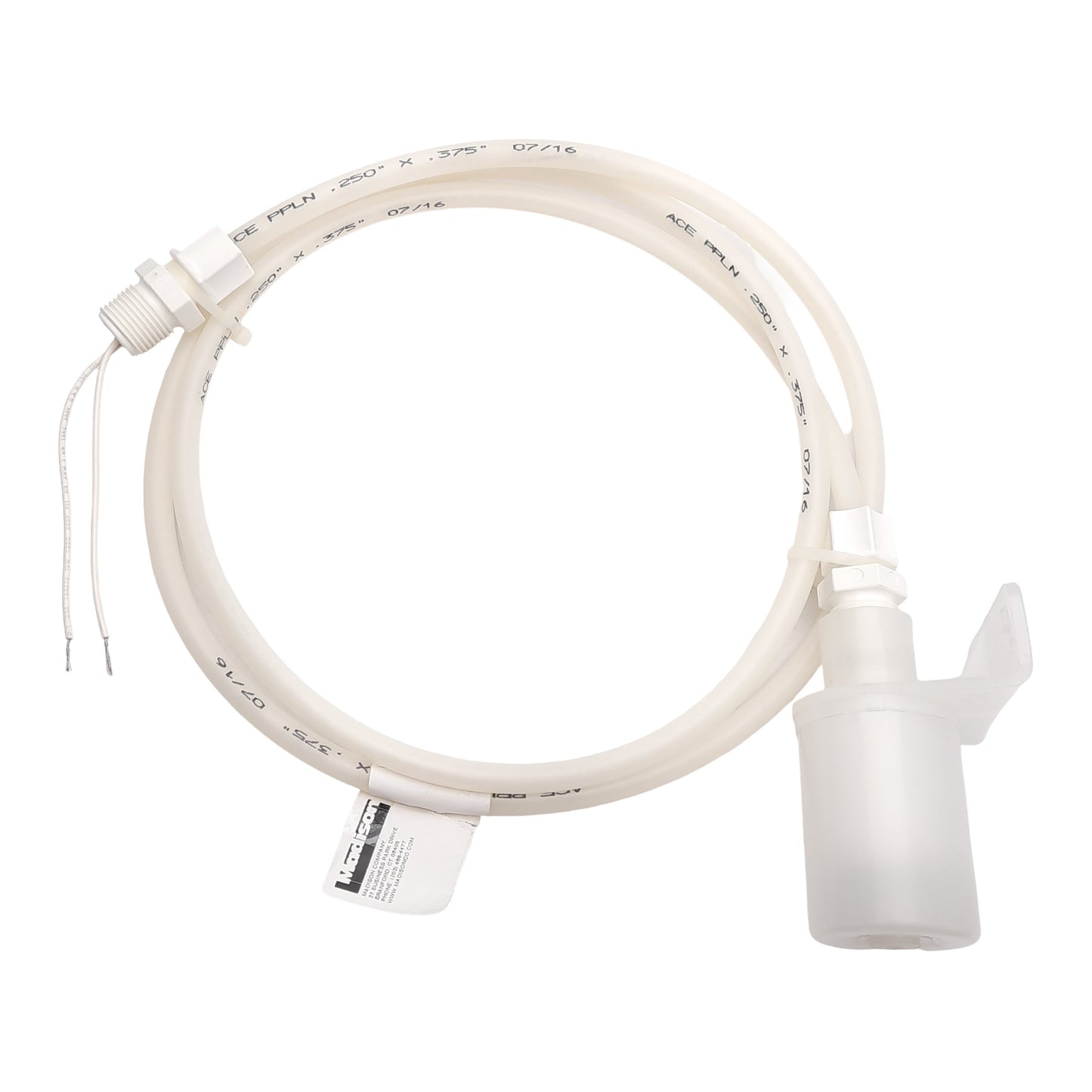 New – Open box Madison MSB8800 Single Point Level Switch, SPST, 240VAC/120VDC, 100PSIG, 105°C