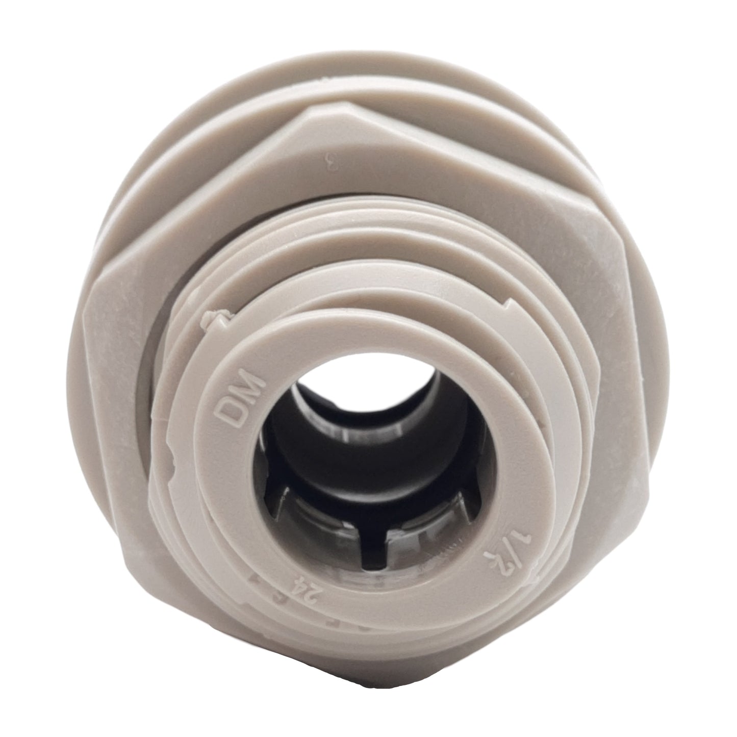 New Lot of 10 Polyconn PC82G-88 Plastic Bulkhead Union ø1/2in Push-to-Connect 230PSI