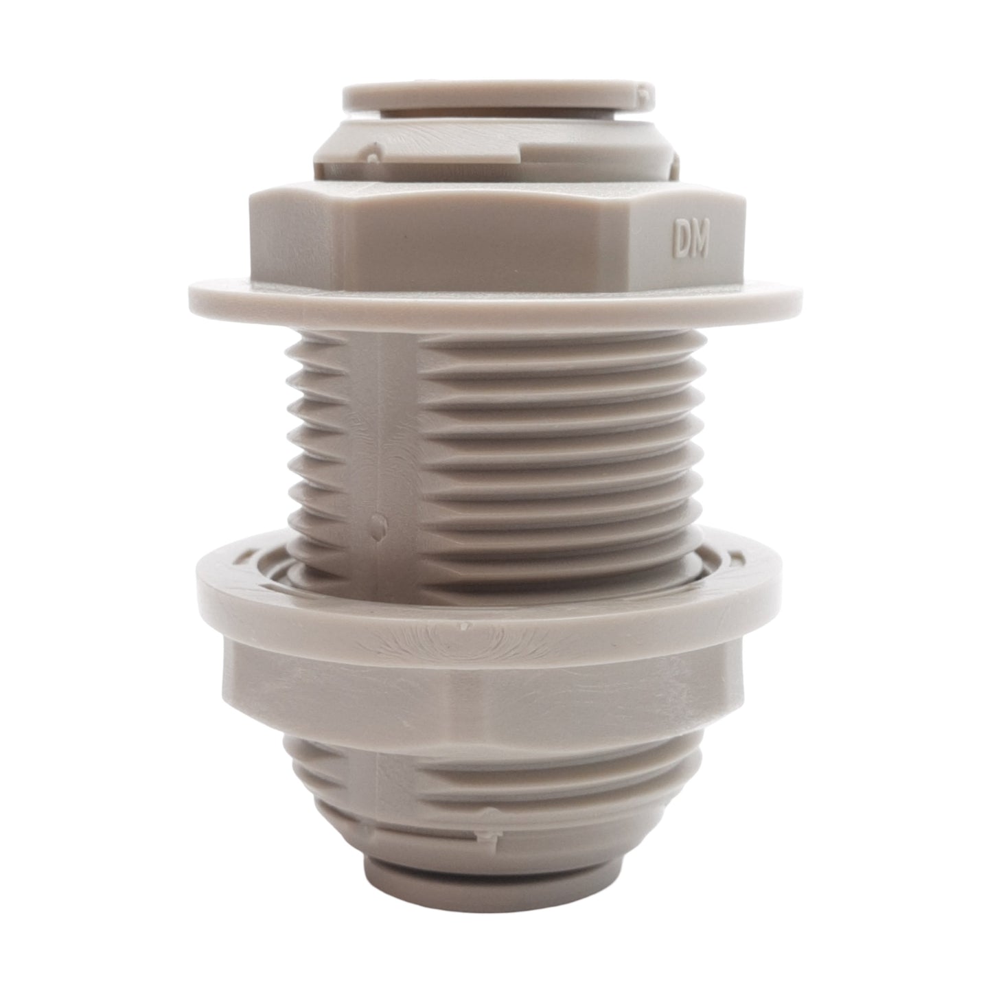 New Lot of 10 Polyconn PC82G-88 Plastic Bulkhead Union ø1/2in Push-to-Connect 230PSI