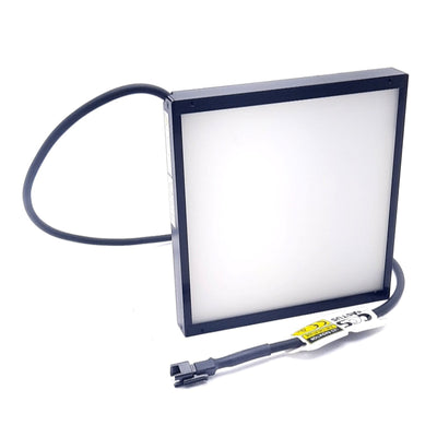 Used CCS OPF-S100x100W-DF Machine Vision Lighting White 12VDC, 13W, 112mmx108mmx15mm