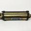 Used Parker B80132005-01260X0600 Bellows Air Motor Cylinder Actuator 6" Stroke, 12VAC