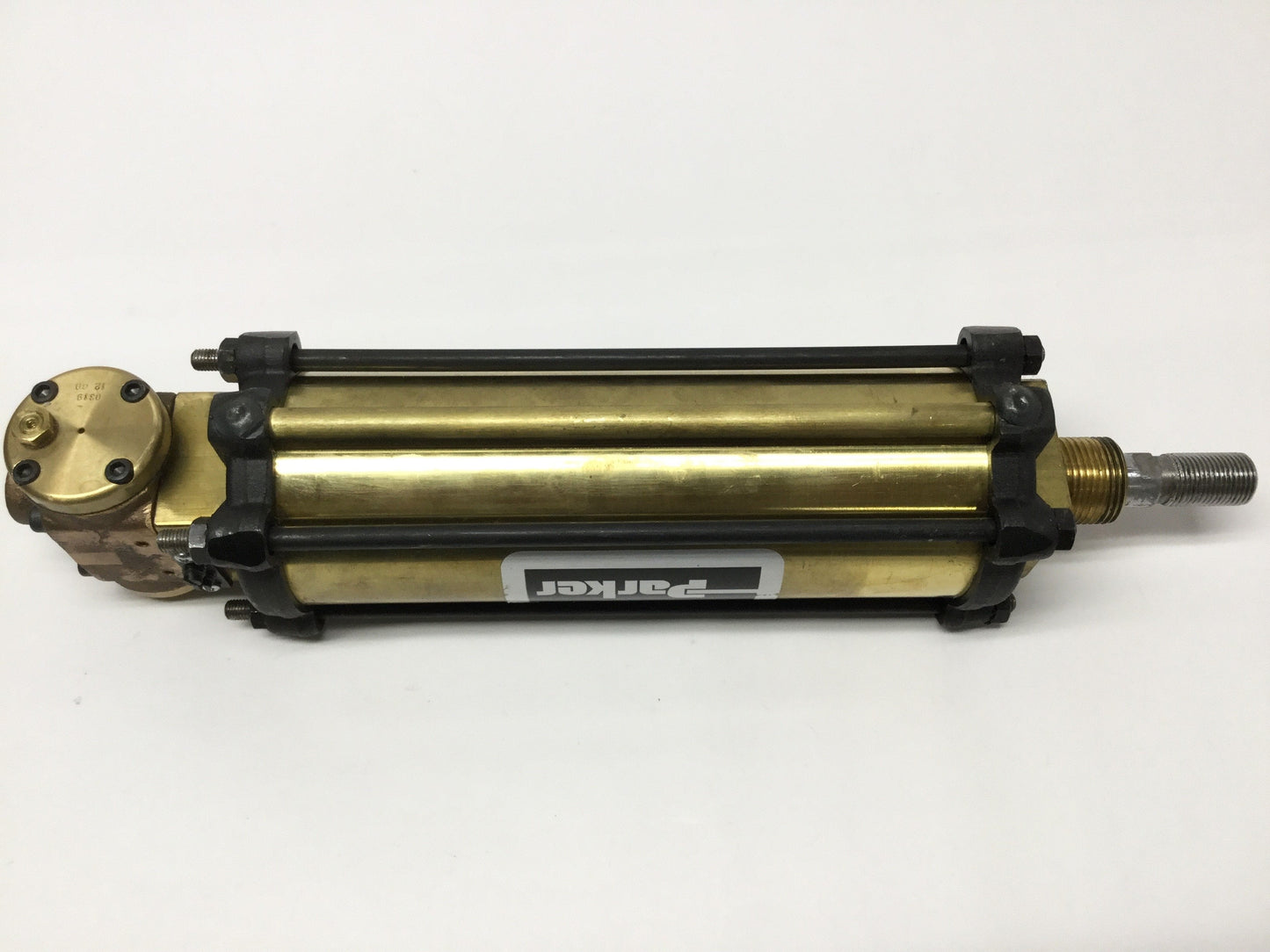 Used Parker B80132005-01260X0600 Bellows Air Motor Cylinder Actuator 6" Stroke, 12VAC