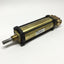 Used Parker B80132005-01260X0600 Bellows Air Motor Cylinder Actuator 6" Stroke, 12VAC