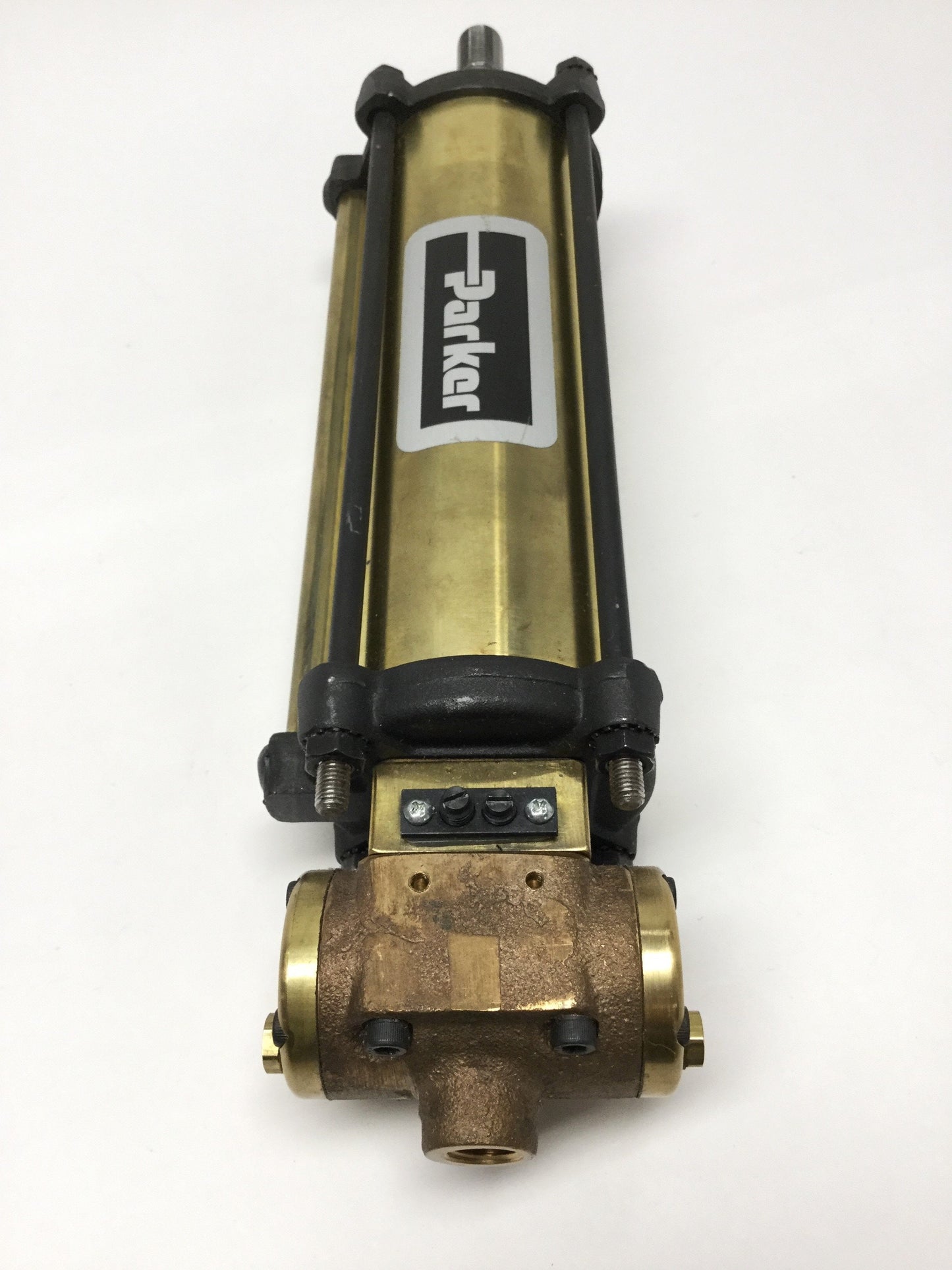 Used Parker B80132005-01260X0600 Bellows Air Motor Cylinder Actuator 6" Stroke, 12VAC