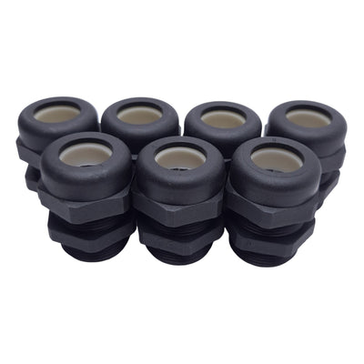 New – Open box Lot of 7 Altech 5313625 Cord Grip Cable Gland, PG21, ø12-18mm Cable Range