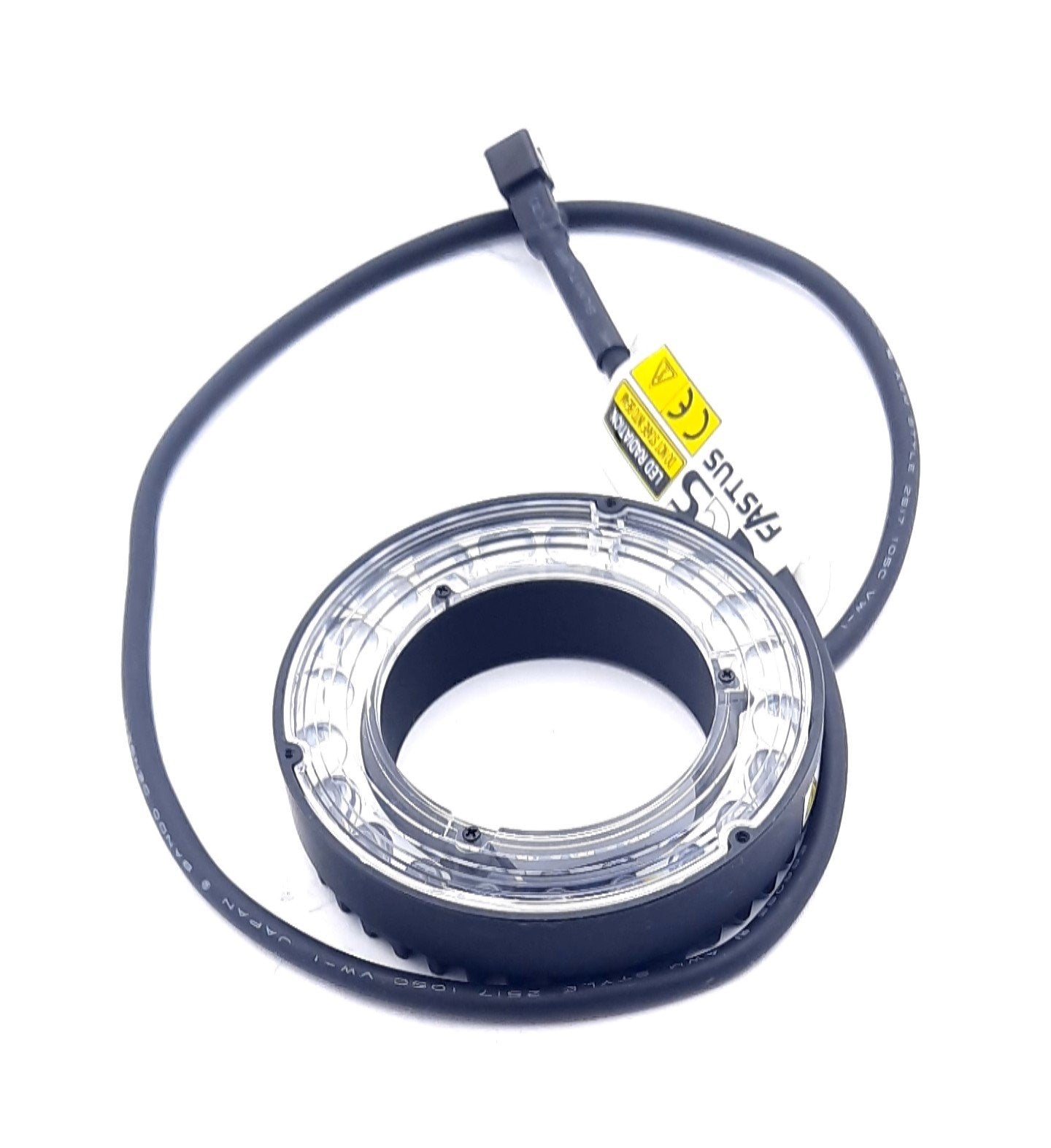 Used CCS OPR-S70-43R LED Ring Light Red 12VDC, 6.2W OD 70mm ID 43mm Height 18mm