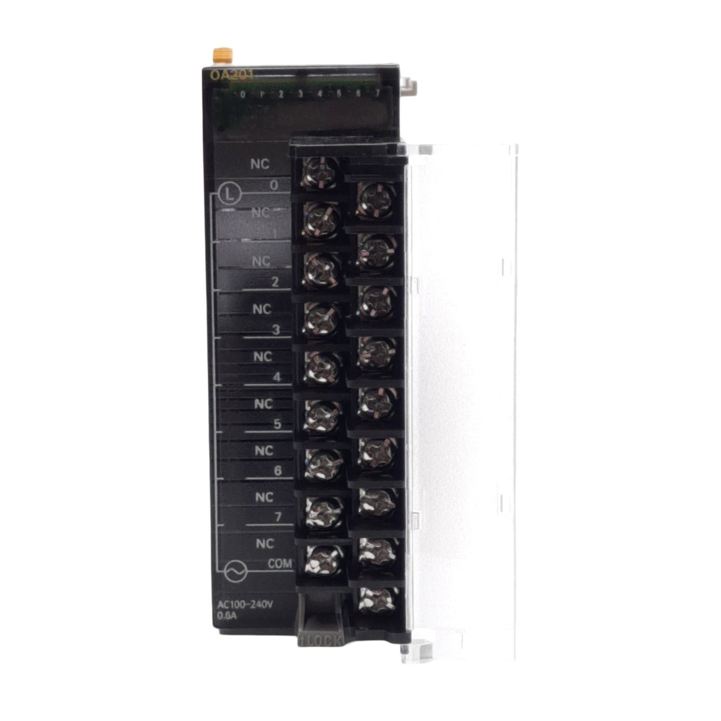 New Omron CJ1W-OA201 PLC Digital Triac Output Module 8-Points 240VAC 0.6A DIN Rail