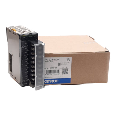 New Omron CJ1W-OA201 PLC Digital Triac Output Module 8-Points 240VAC 0.6A DIN Rail