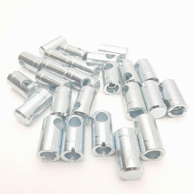 New – Open box Lot of 25 MayTec 2.21.B15.99 Cross Bushing w/ Screw, PG1.5", 25mm Length, ø13mm