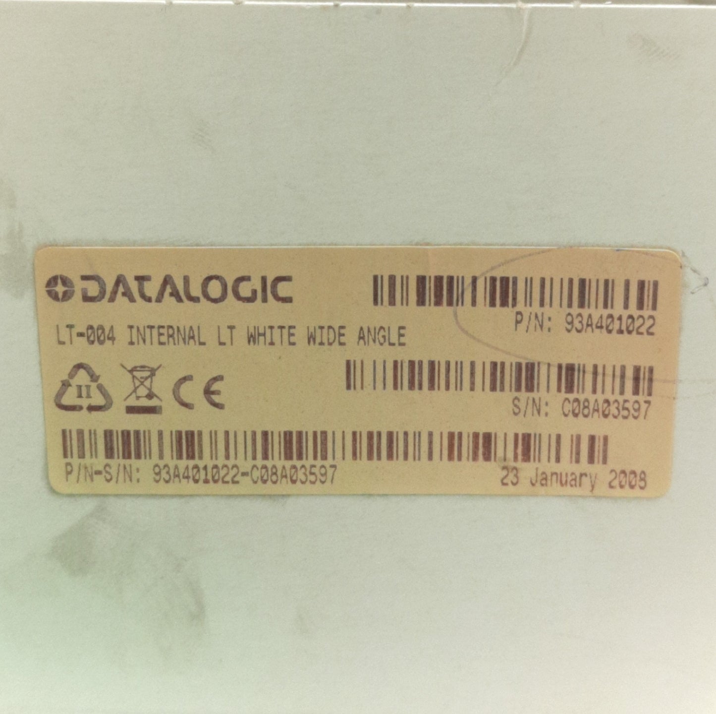 New Datalogic 93A401022 LT-004 Internal LT White Wide Angle Light System
