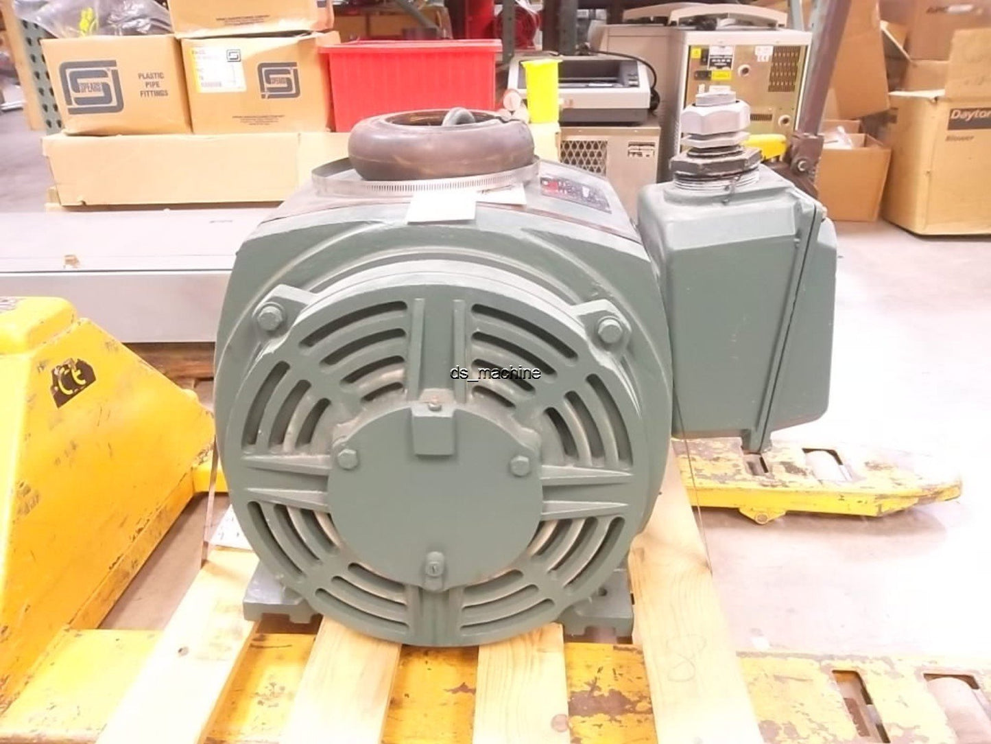 Used Leeson 170151.60 C365T34DB4B 100HP 75kW AC Motor 208-230/460V 260/130A 3565 RPM