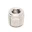 New Lot of 2 Swagelok SS-6-HP Stainless Steel Hollow Hex Plug, 3/8in NPT Male
